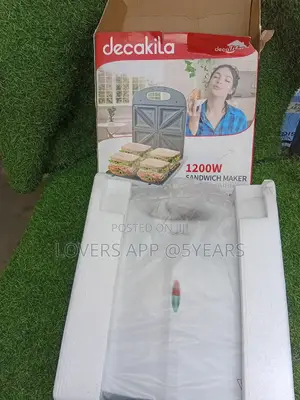 Decalife 1200w Decakila Sandwich Maker Order Now