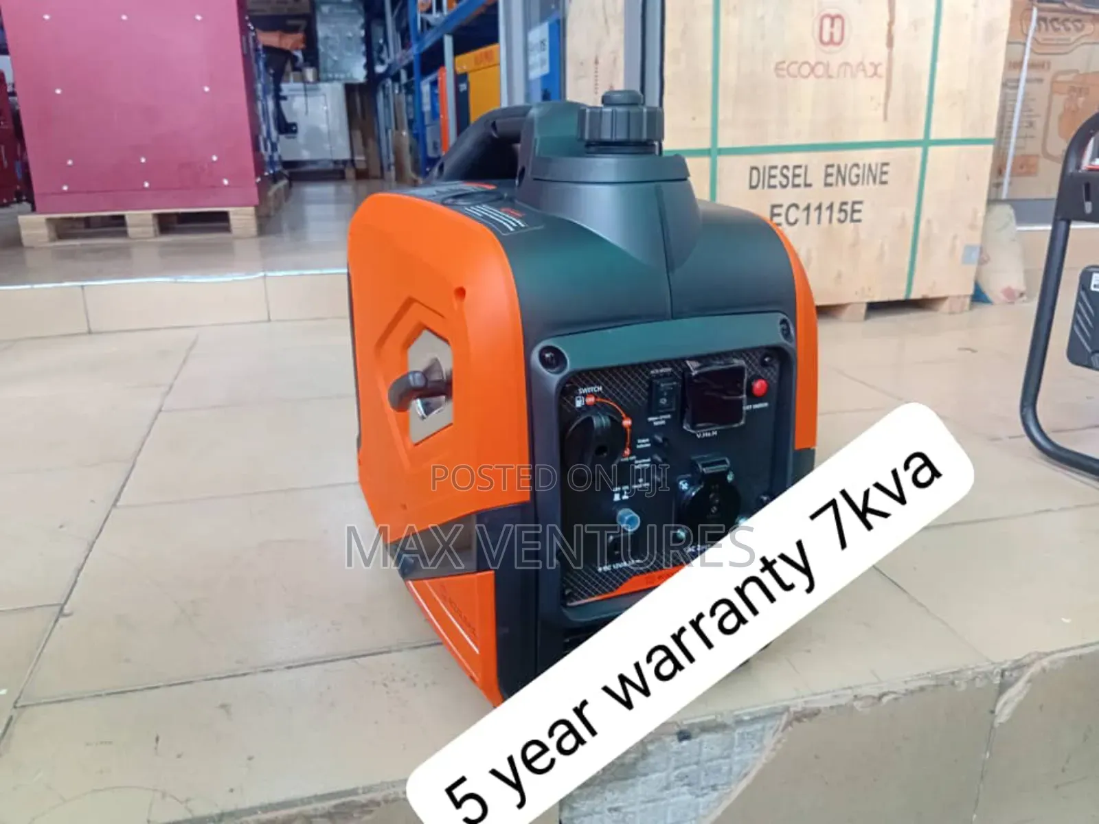 7kva Rated Output Perkins 7kva 8kw Petrol Genset Inverter