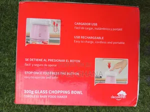 Improved 300g Decakila Glass Cordless Baby Food Maker Set