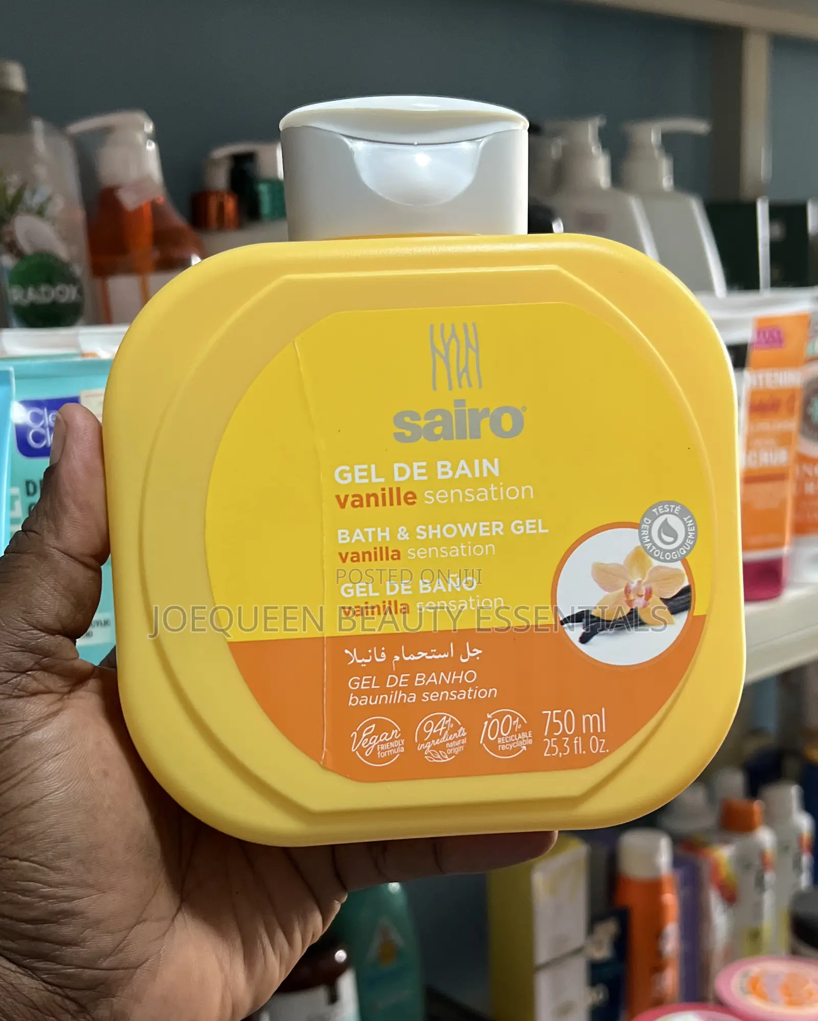 Sairo Vanilla Sensation Shower Gel