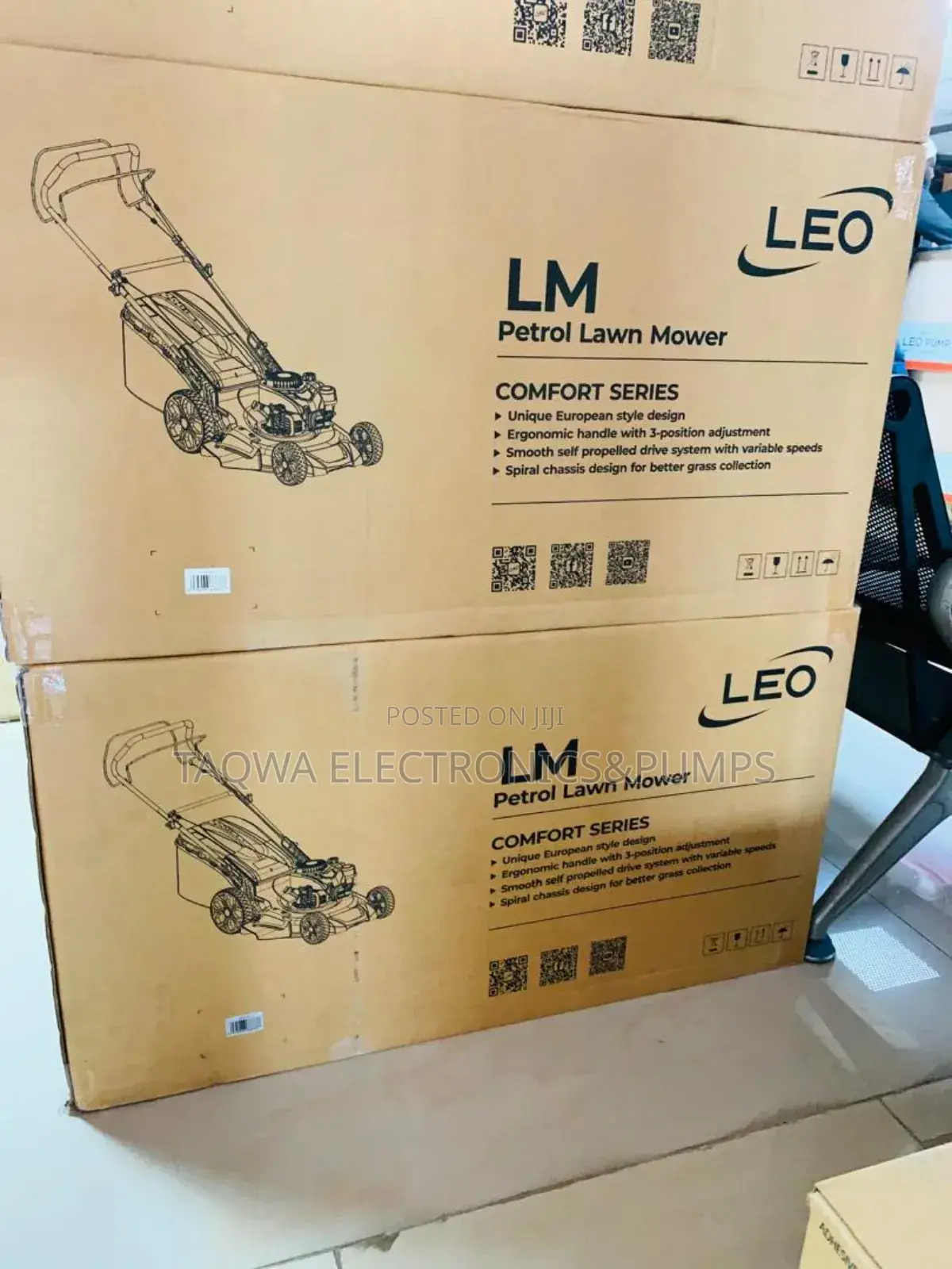 Adjustable /4hp-Leo Lawn Mower