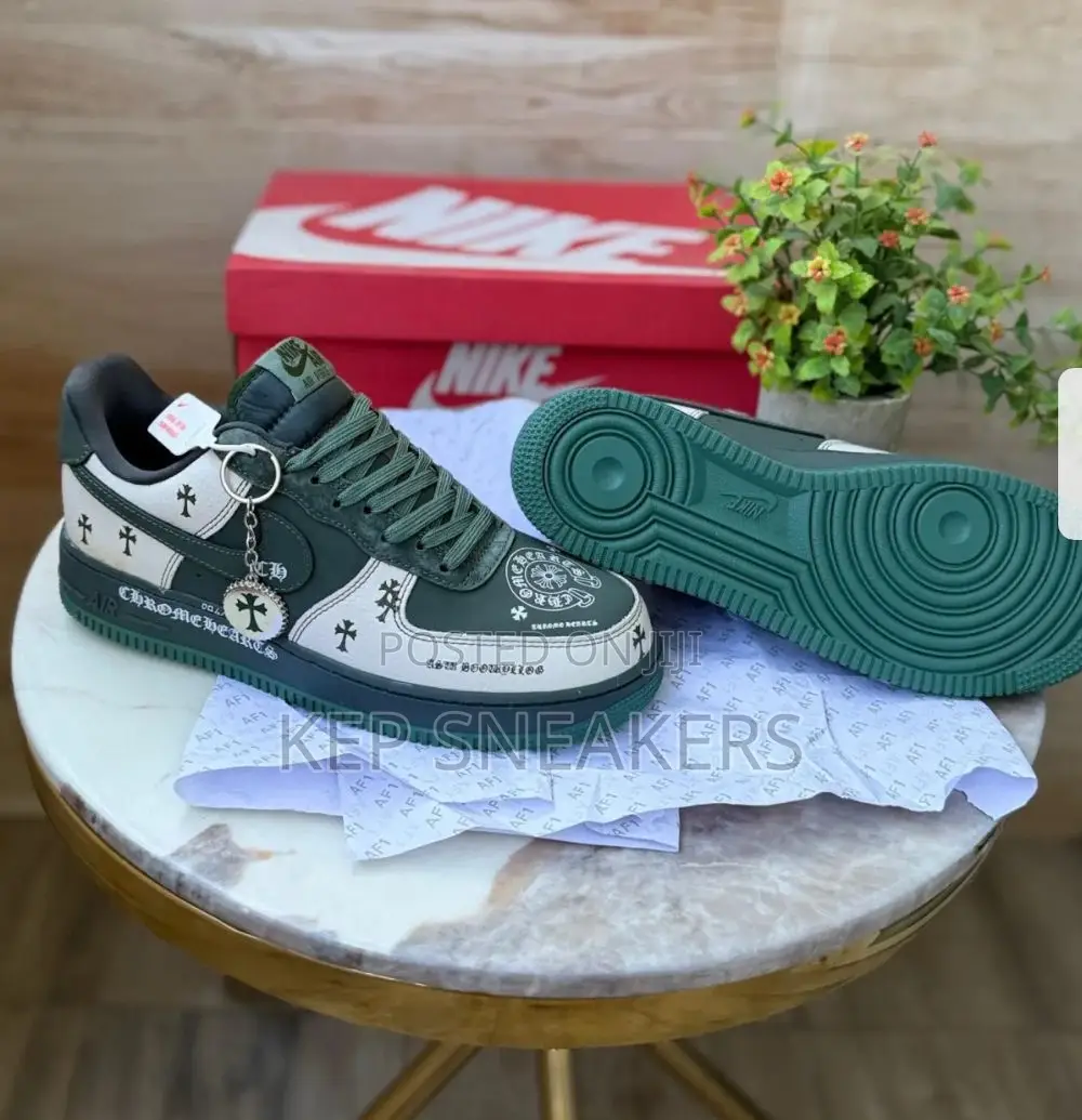 Nike Airforce 1 Chrome Heart