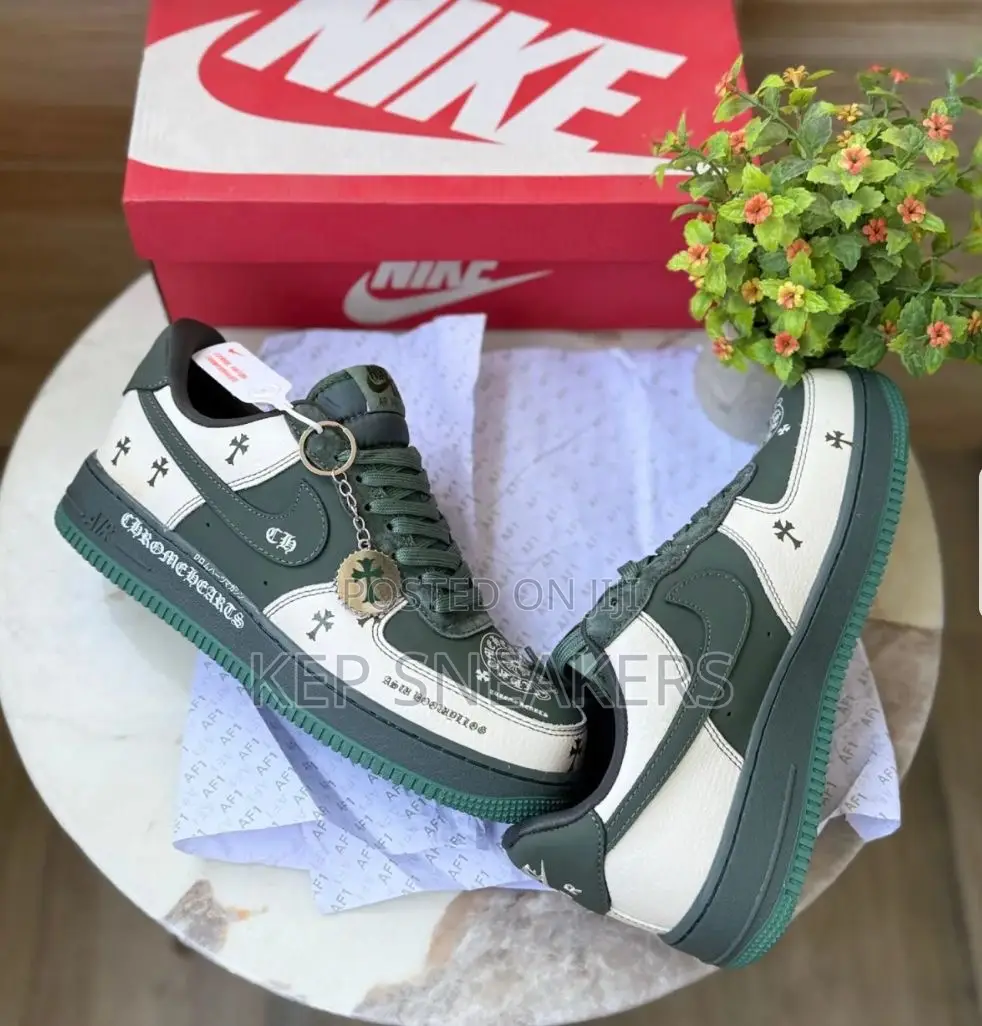 Nike Airforce 1 Chrome Heart