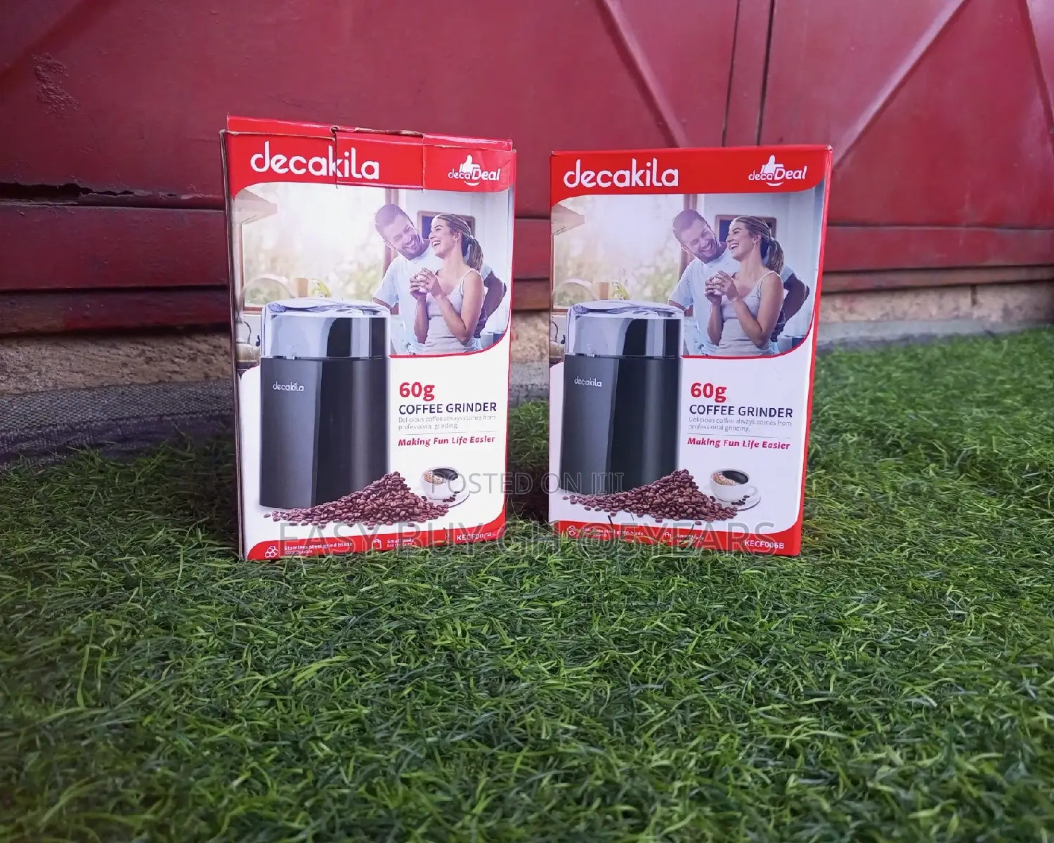 Durable Construction Grinder Decakila 60g Portable Grinder
