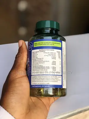H B Pure Cod Liver Oil With Evening Primrose Oil 500mg 60s