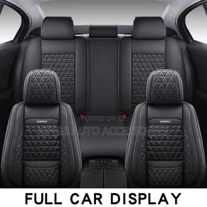 High Quality Black Leather Car Seat Cover