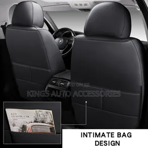 High Quality Black Leather Car Seat Cover