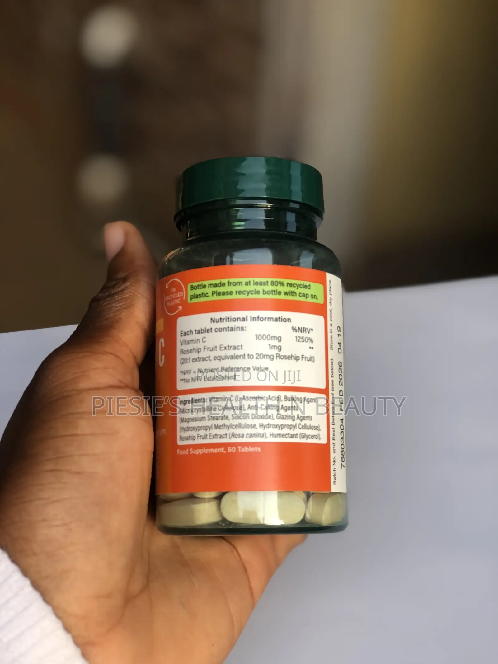 Holland Barrett Vitamin C 1000mg 60 Tablets