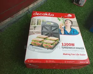 Two Side Baking Sandwich Maker Decakila Sandwich Maker