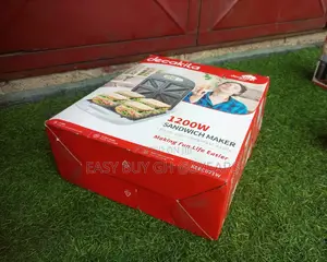 Non-Stick Coating 1200w Decakila Sandwich Maker