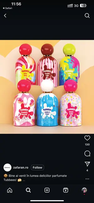 Tubbees Sweet Scented Perfumes