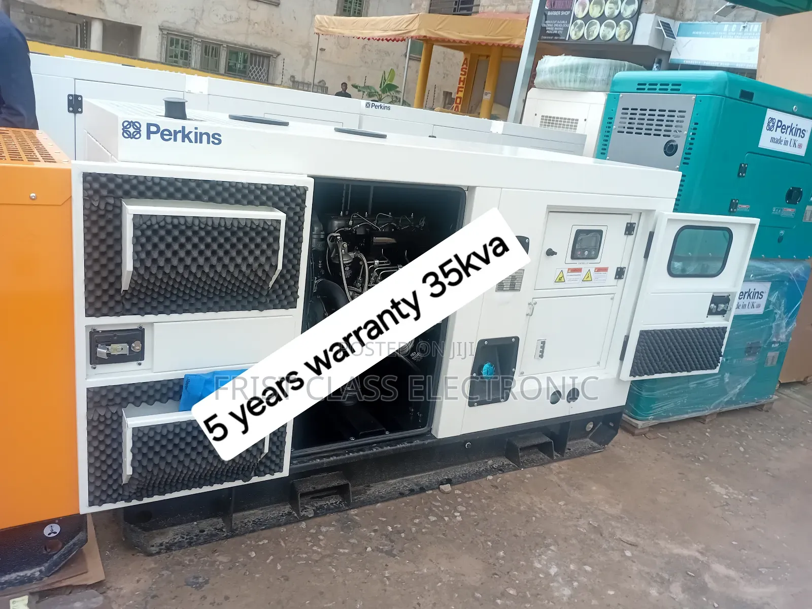 High Compact 35kva Silent Diesel Generator for RVS