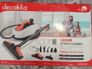 Authentic 1800w Decakila Steam Cleaning Set
