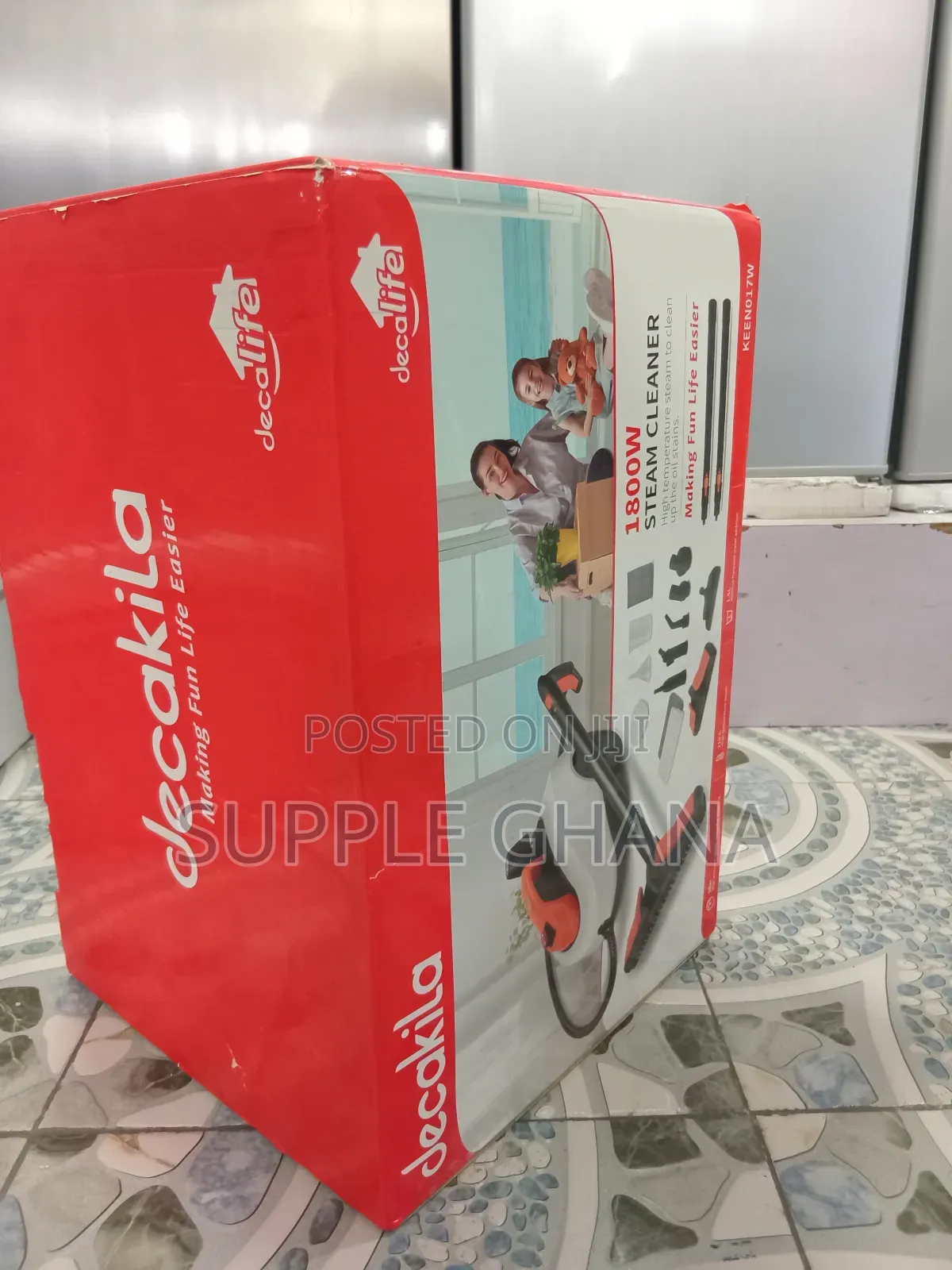 Inspire Your Family With Decakila 1800w Steam Cleaner Set