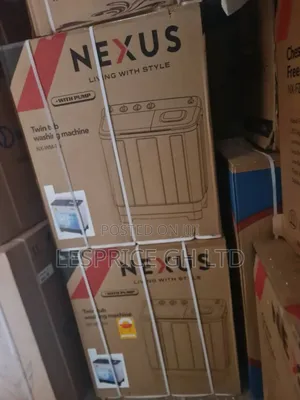 7kg Nexus Washer- Luxury Clean