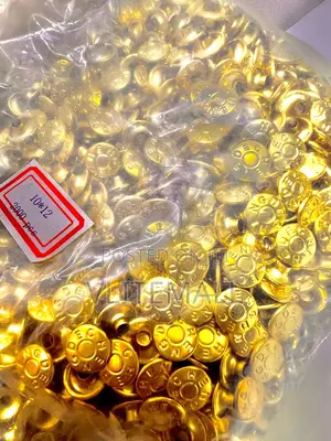 10*12 Double Cap Brass Rivet Gold Tone 1000pcs