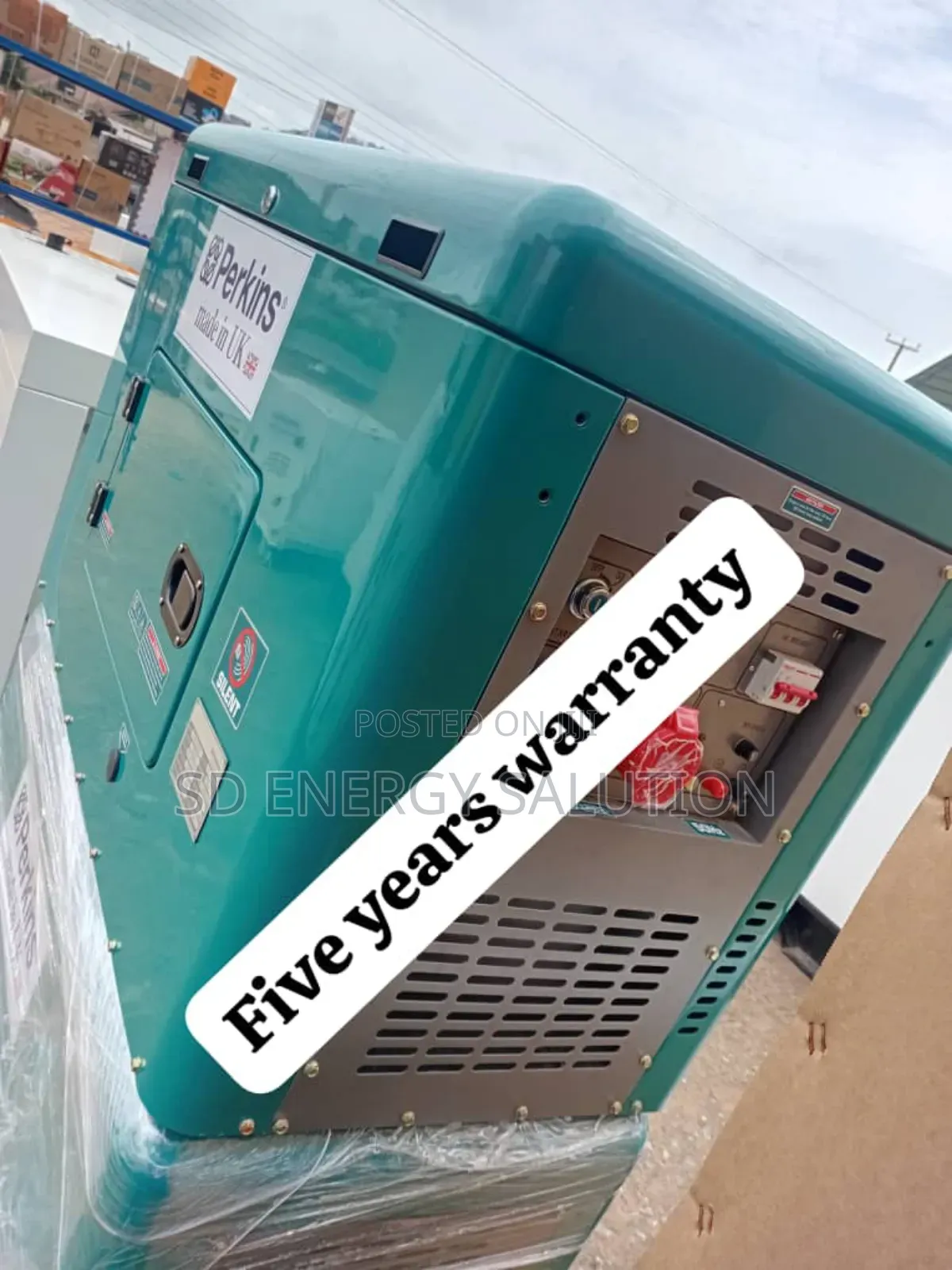 Sustainable Power 18kva Diesel Perkins Generator