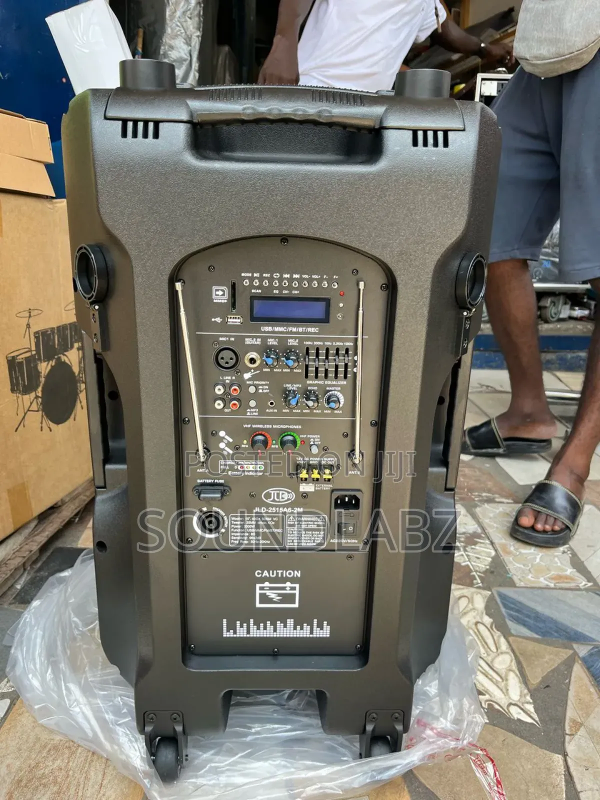 JLD-2515a6-2m Professional Amplified Speaker