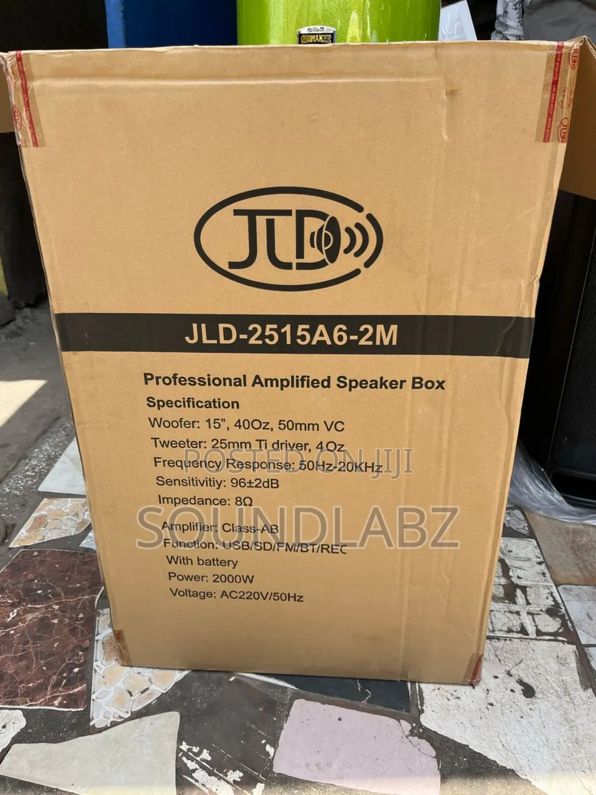 JLD-2515a6-2m Professional Amplified Speaker