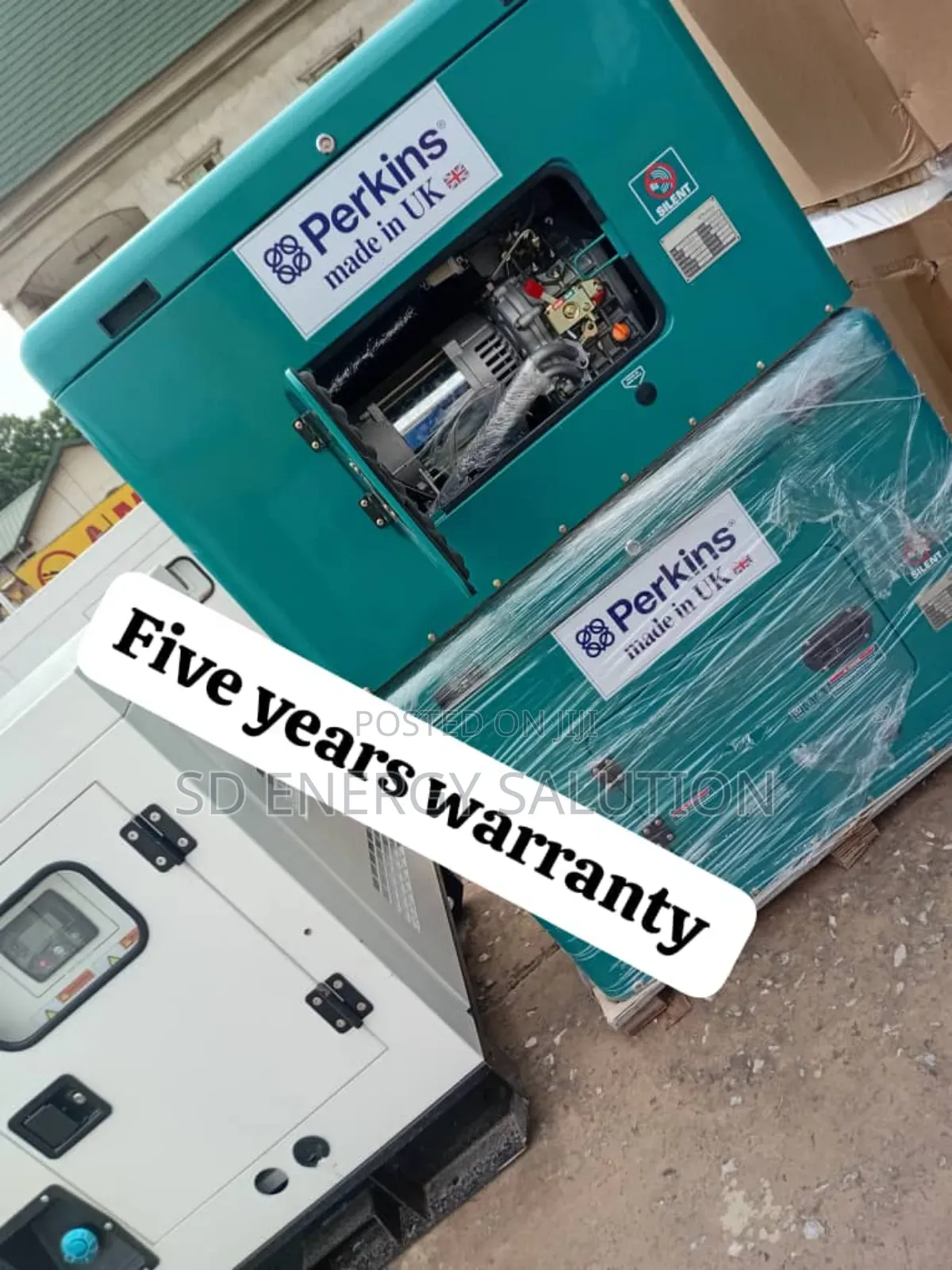 Low Emissions 18kva Diesel Perkins Generator 18kva