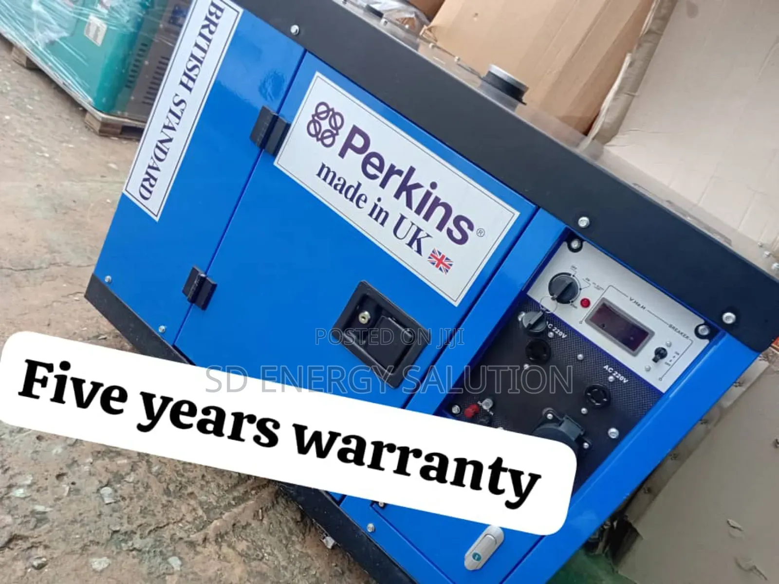 Intelligent Power 16500watt 15kva Perkins Diesel Engine