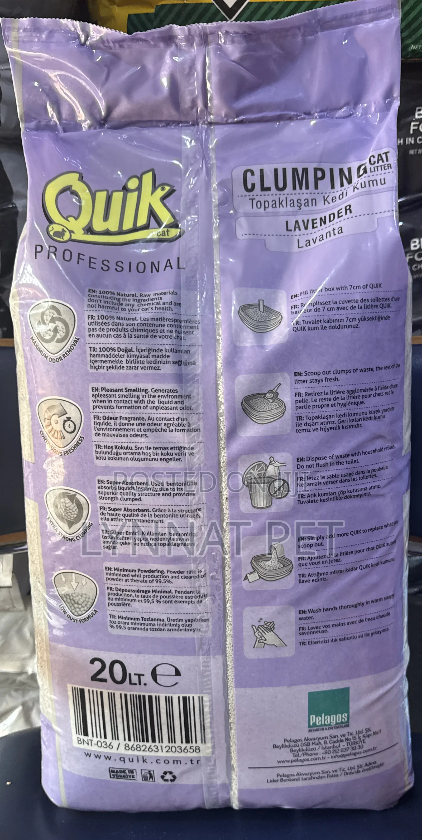 Strong Cat Litter 20kg
