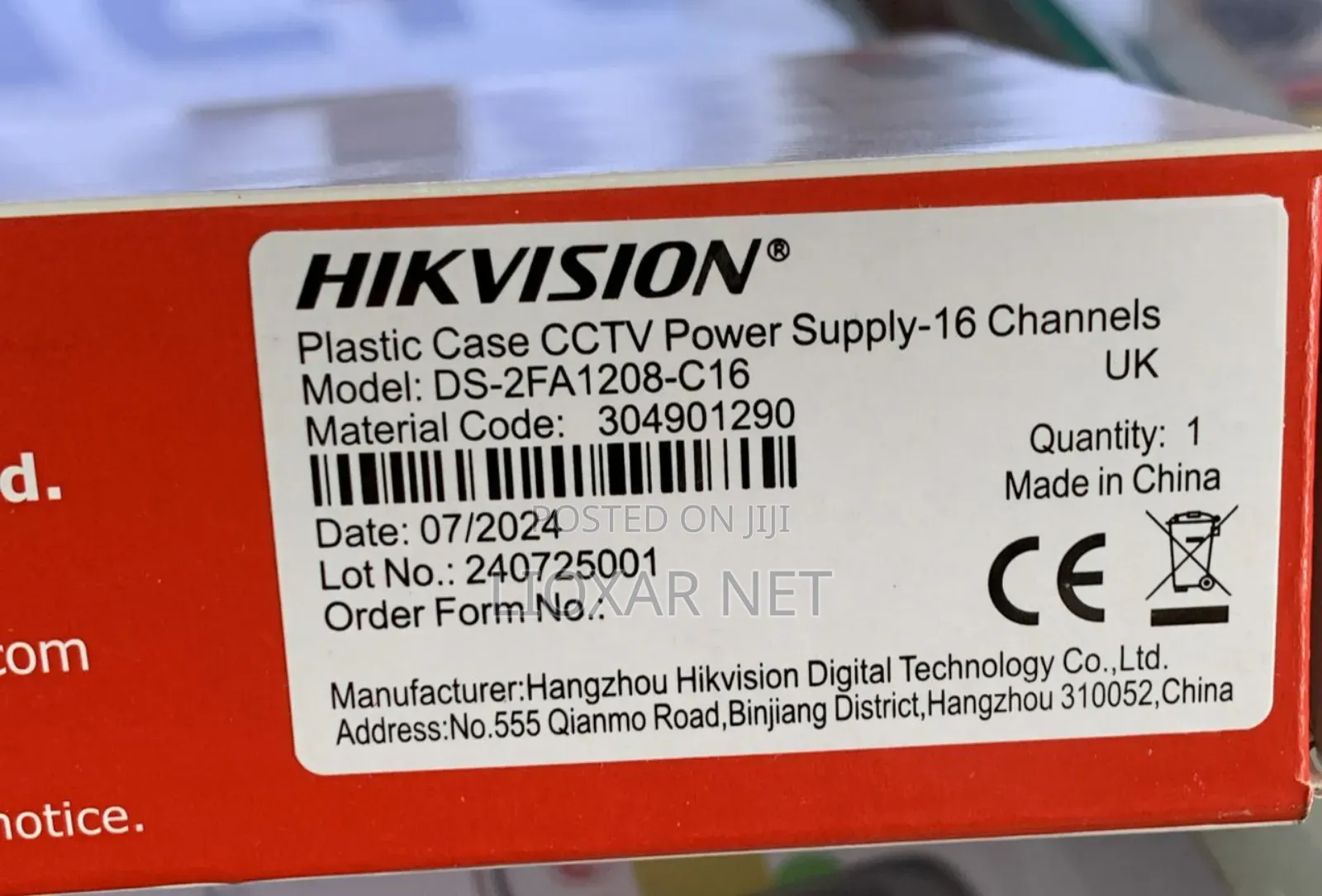 Hikvision Power Supply 16ch