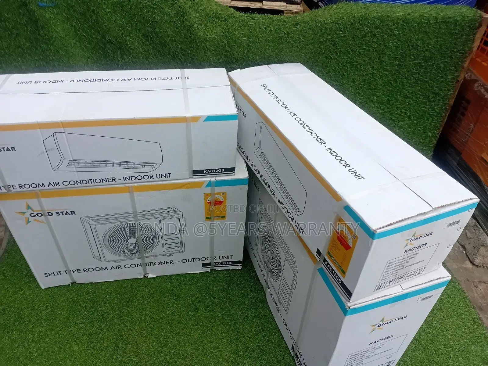 Spiled Gold Star 1.5hp Split 1.5hp Air Conditioner System