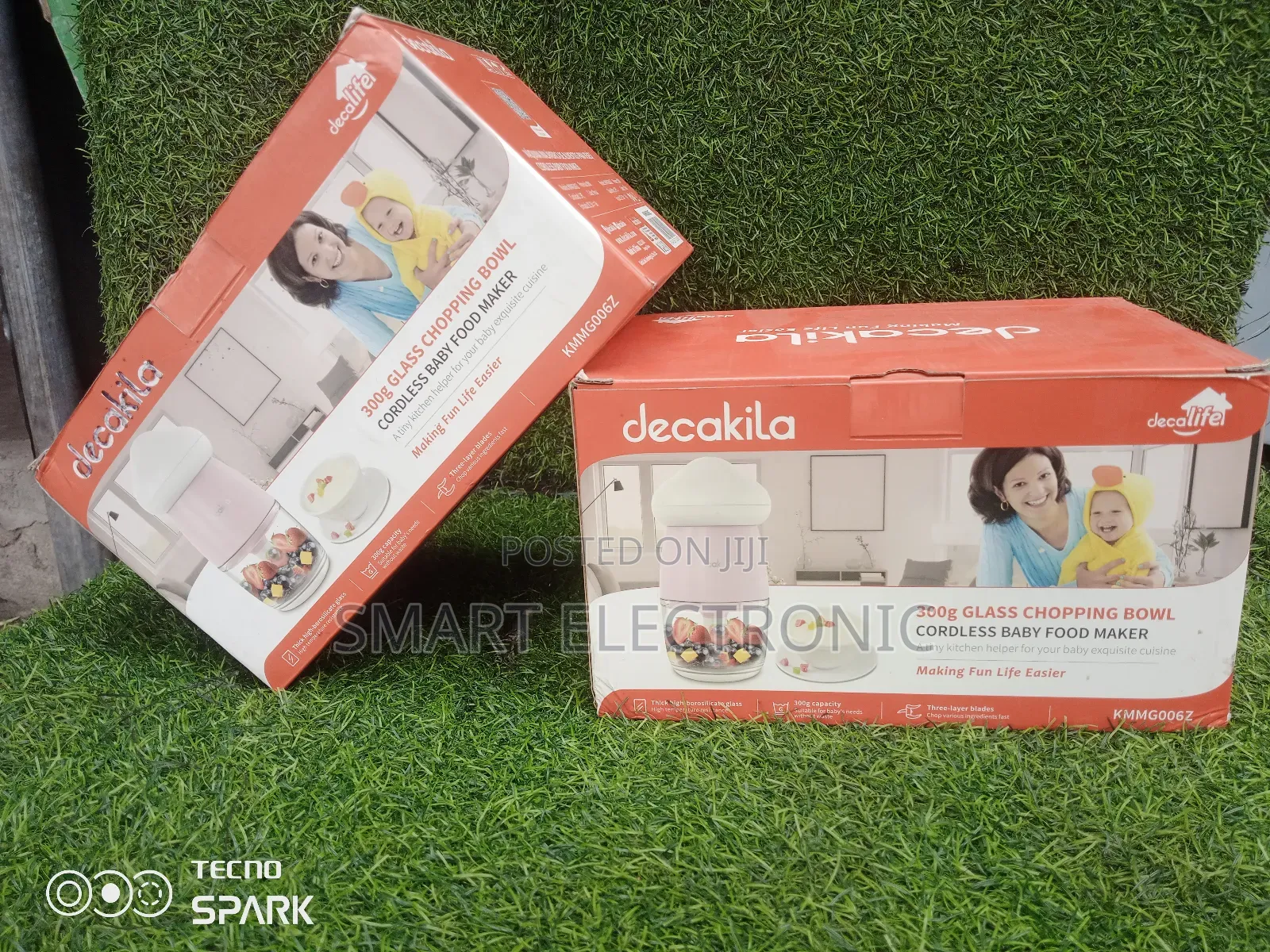 Decakila 300g Glass Chopping Bowl