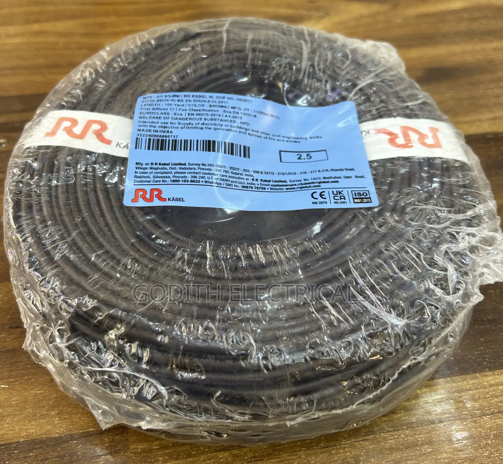 2.5mm Conduit Cable