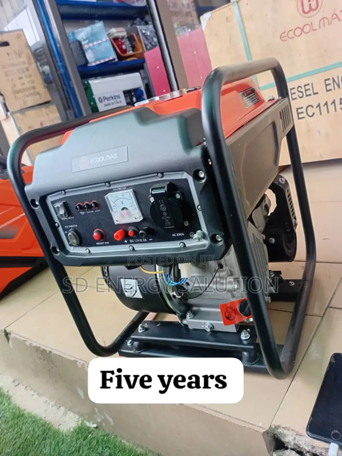 Super Silent 7.5kva Petrol Ecoolmax Inverter Generator