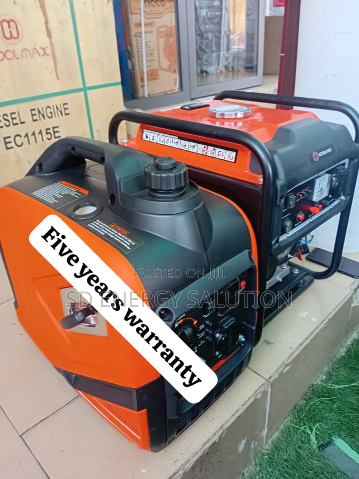 Ultrasound 7.5kva 8500watt Petrol Ecoolmax Inverter