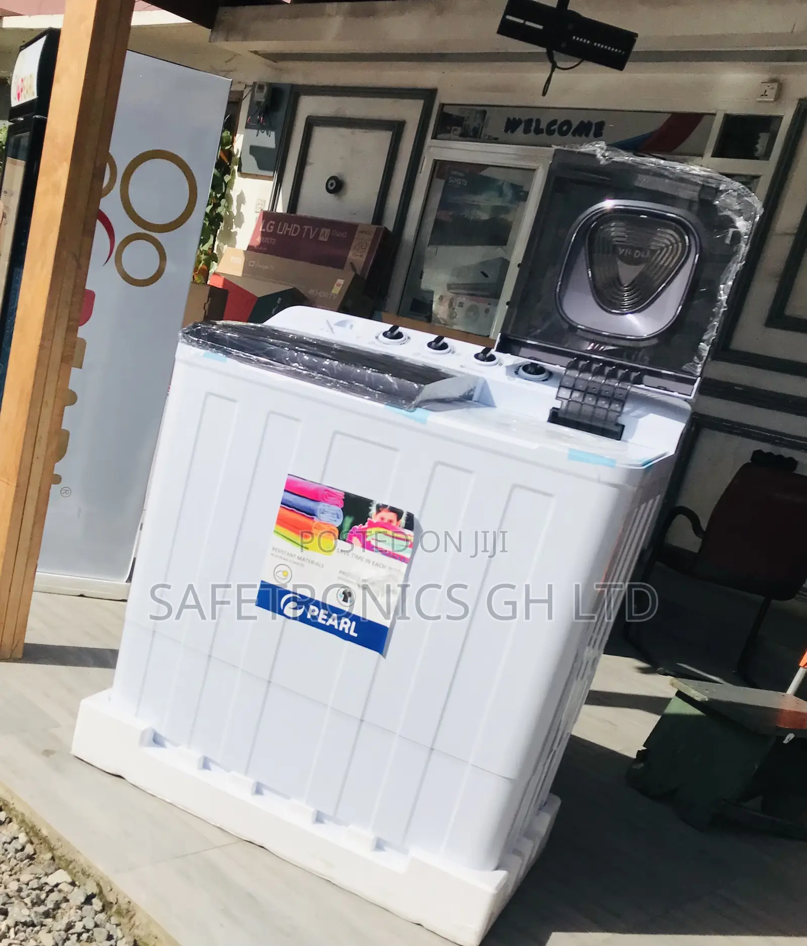 Correct Pearl Topload Semiauto 18kg Twintub Washer