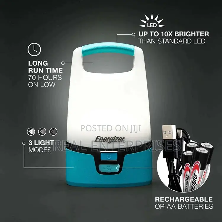 Energizer Hybrid Power 1250 Lumens Dual Powered Lantern