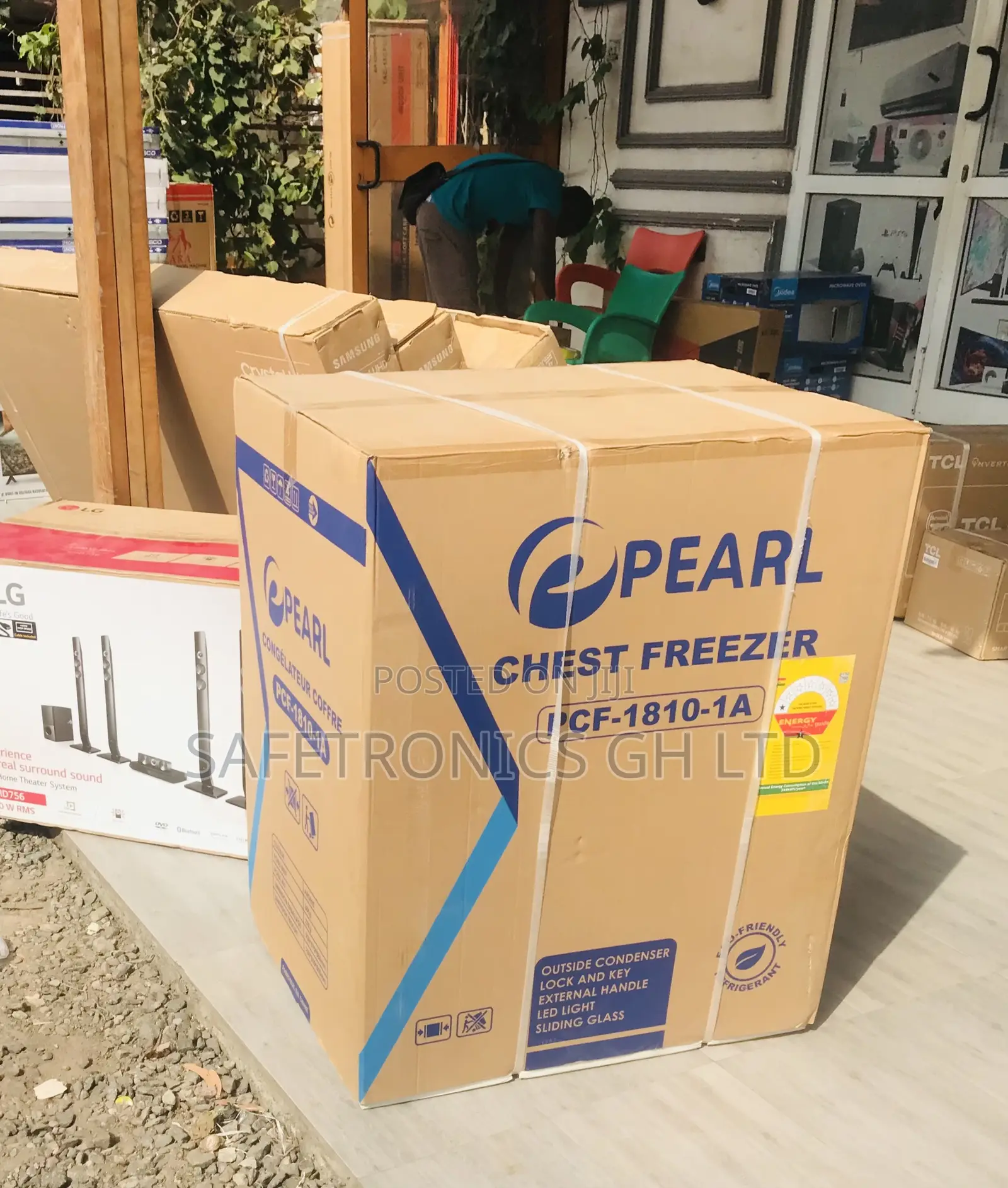 Singledoor Grey 145 Liters Affordable Pearl Freezer