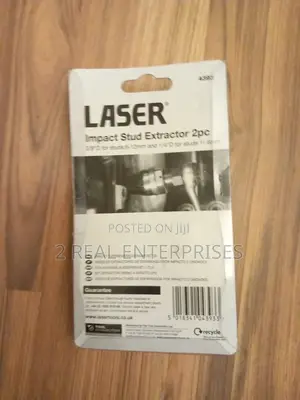 Laser 4393 Stud Extractor Set 1/4" D, 3/8" D 2pc
