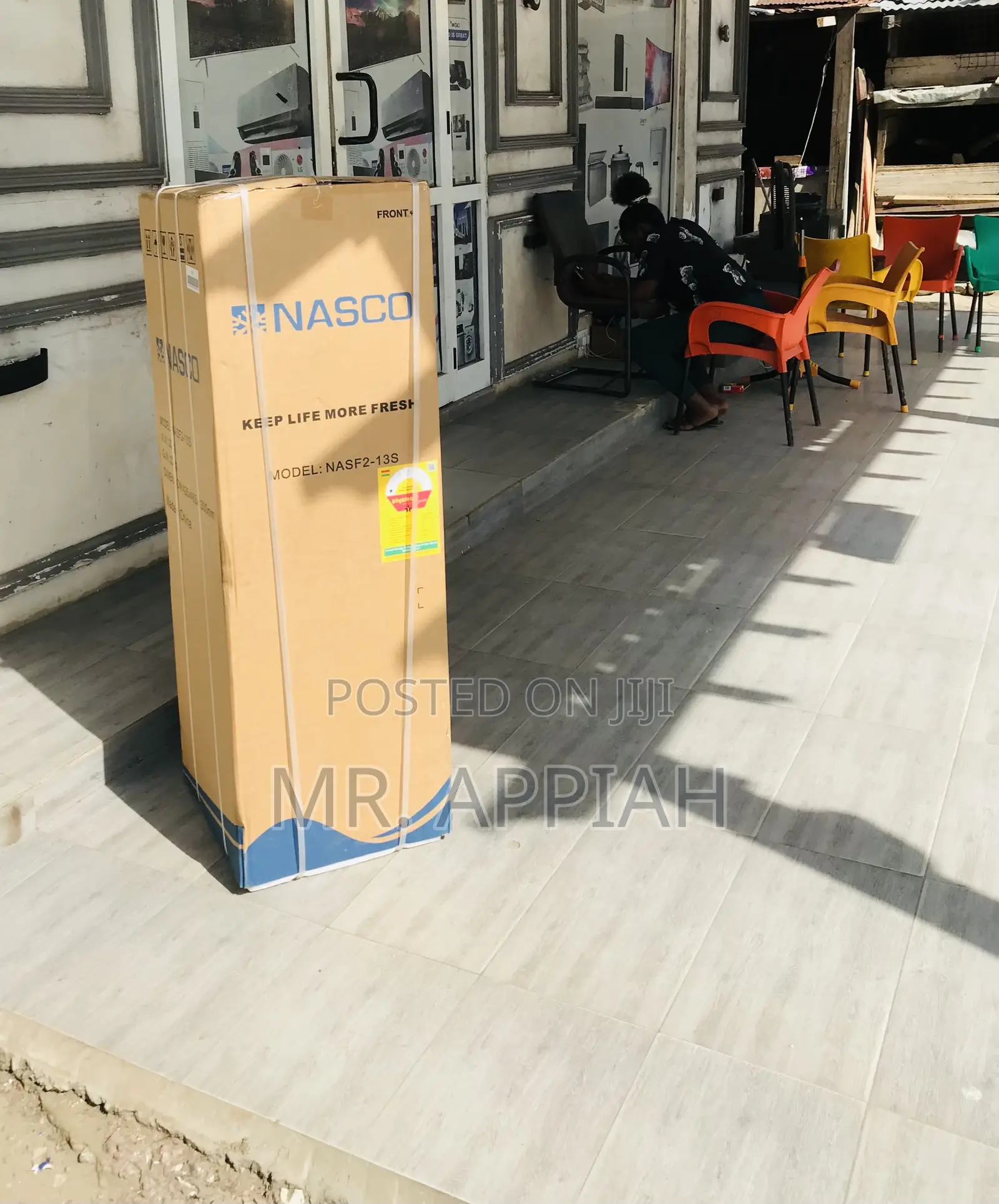 Check Out Authentic Nasco Nasf2-13s 2 Door Fridge.