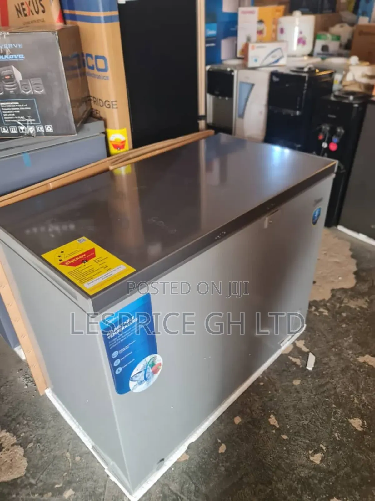 Midea Inverter Deep Freezer-Smart Cooling