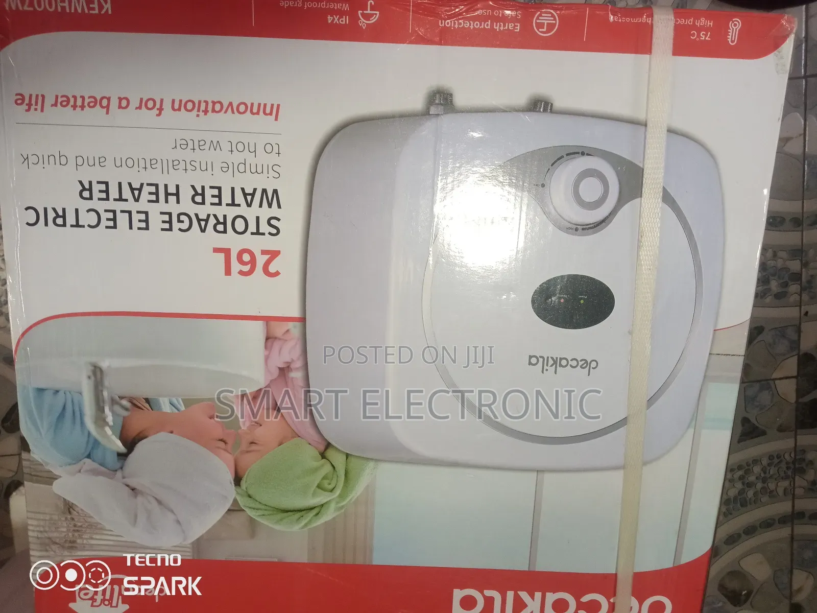 Innovation for a Better Life With Decakila Water Heater