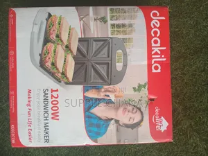 Inspire Your Family With 1200w Decakila Sandwich Maker Set