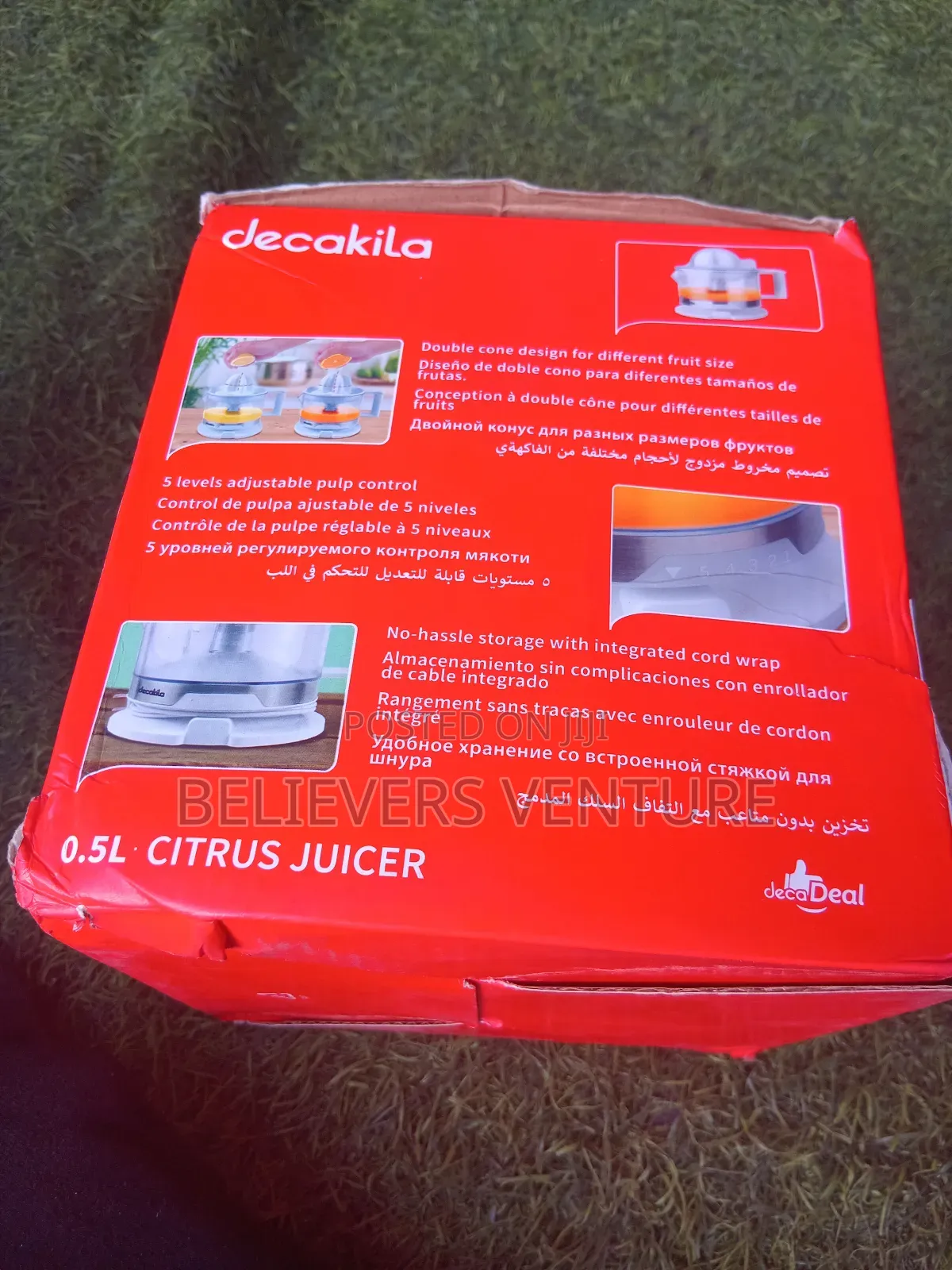 Customers Favorite Adjustable Juicer Decalife Juicer.0.5l