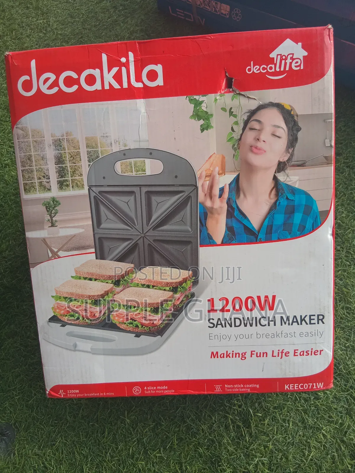 Advanced 1200w Sandwich Decakila Breakfast System