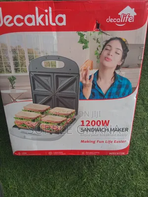 Lovely Decakila 1200w Sandwich Energetic Machine
