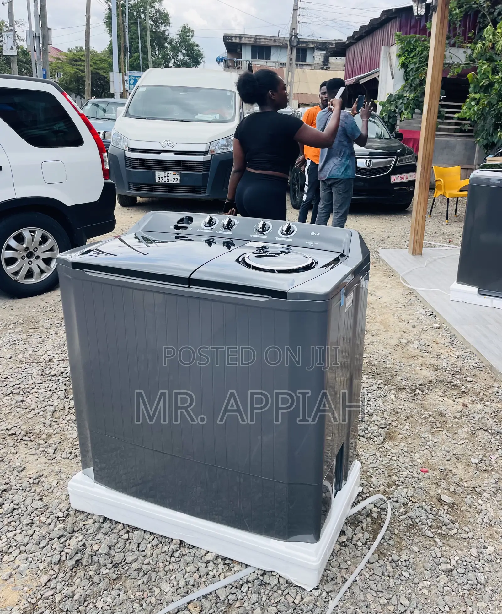 Premium Quality Lg P1861rwnt Washing Machine + Spin Dry