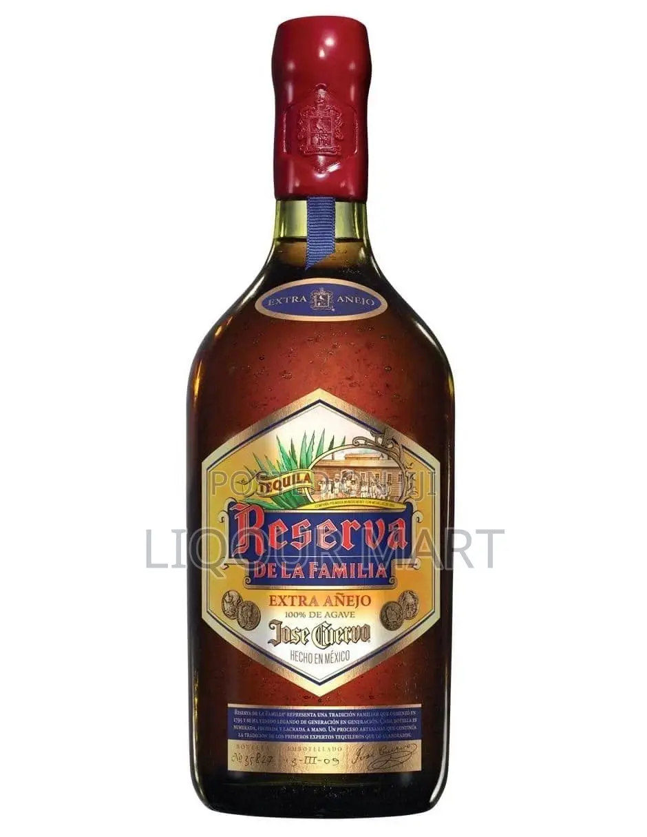 Jose Cuervo Reserva De La Familia Extra Anejo Tequila.