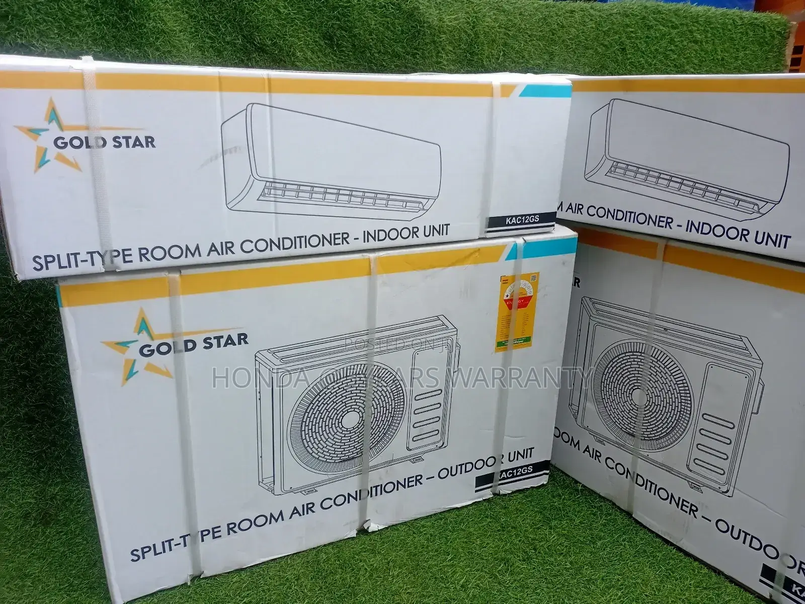 Candour Gold Star Split 1.5hp Gold Air Conditioner