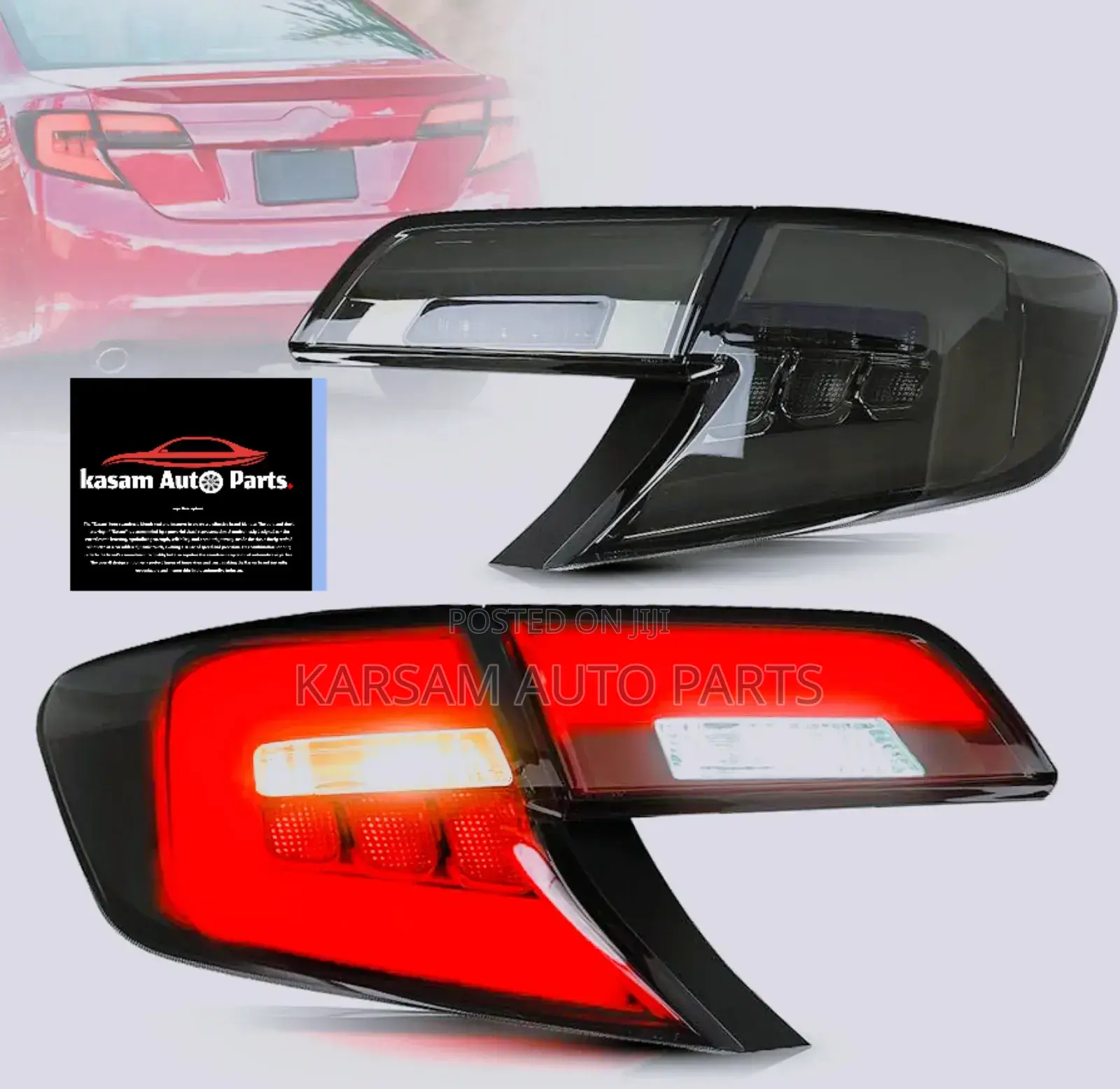 Camry Spider Taillight Spec Type Smoke Design