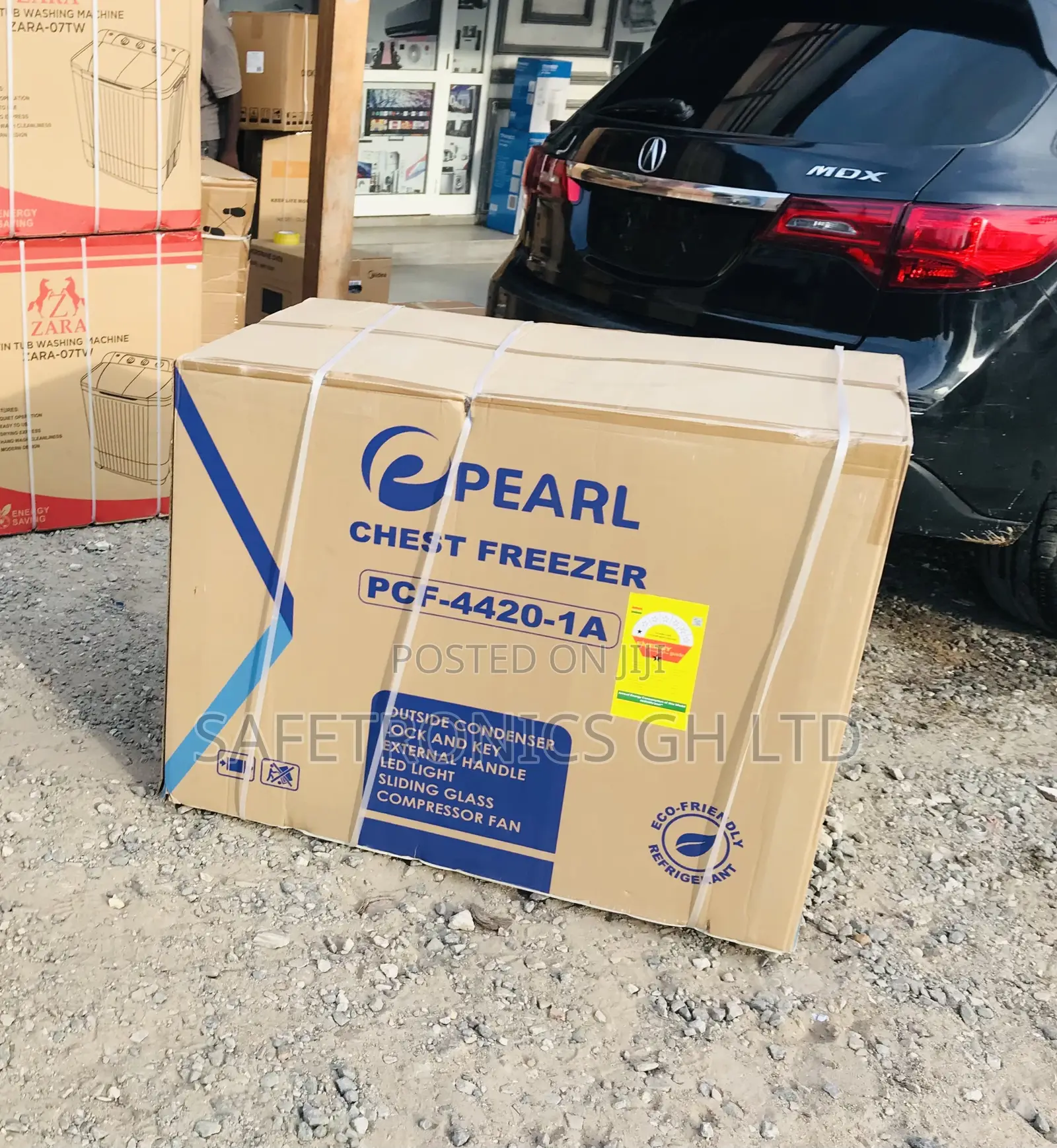 Enjoyable Pearl Dark Grey Singledoor 250 Liters Freezer