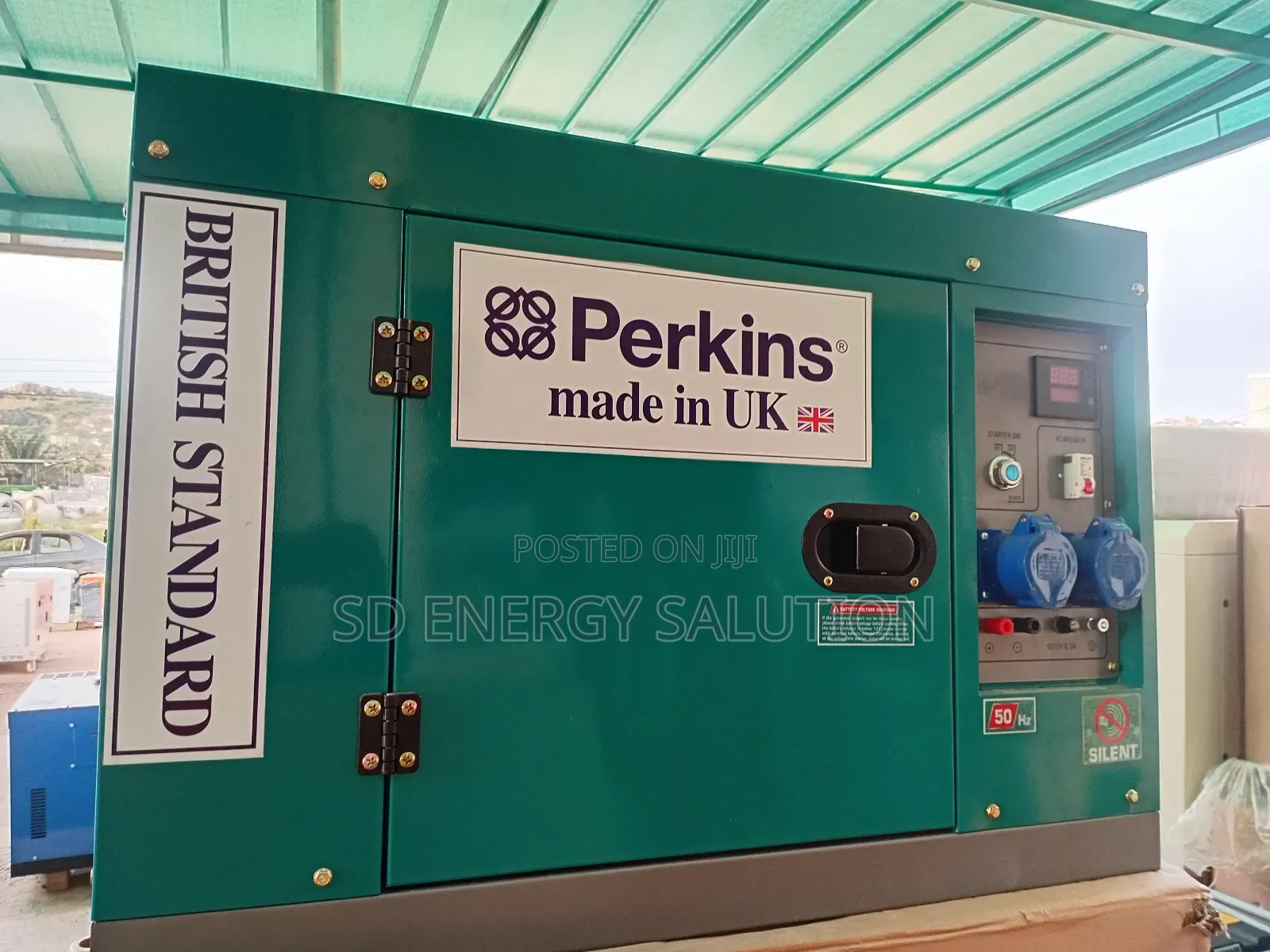 Electrifying Solution 15kva 16500watt Perkins Diesel Generat