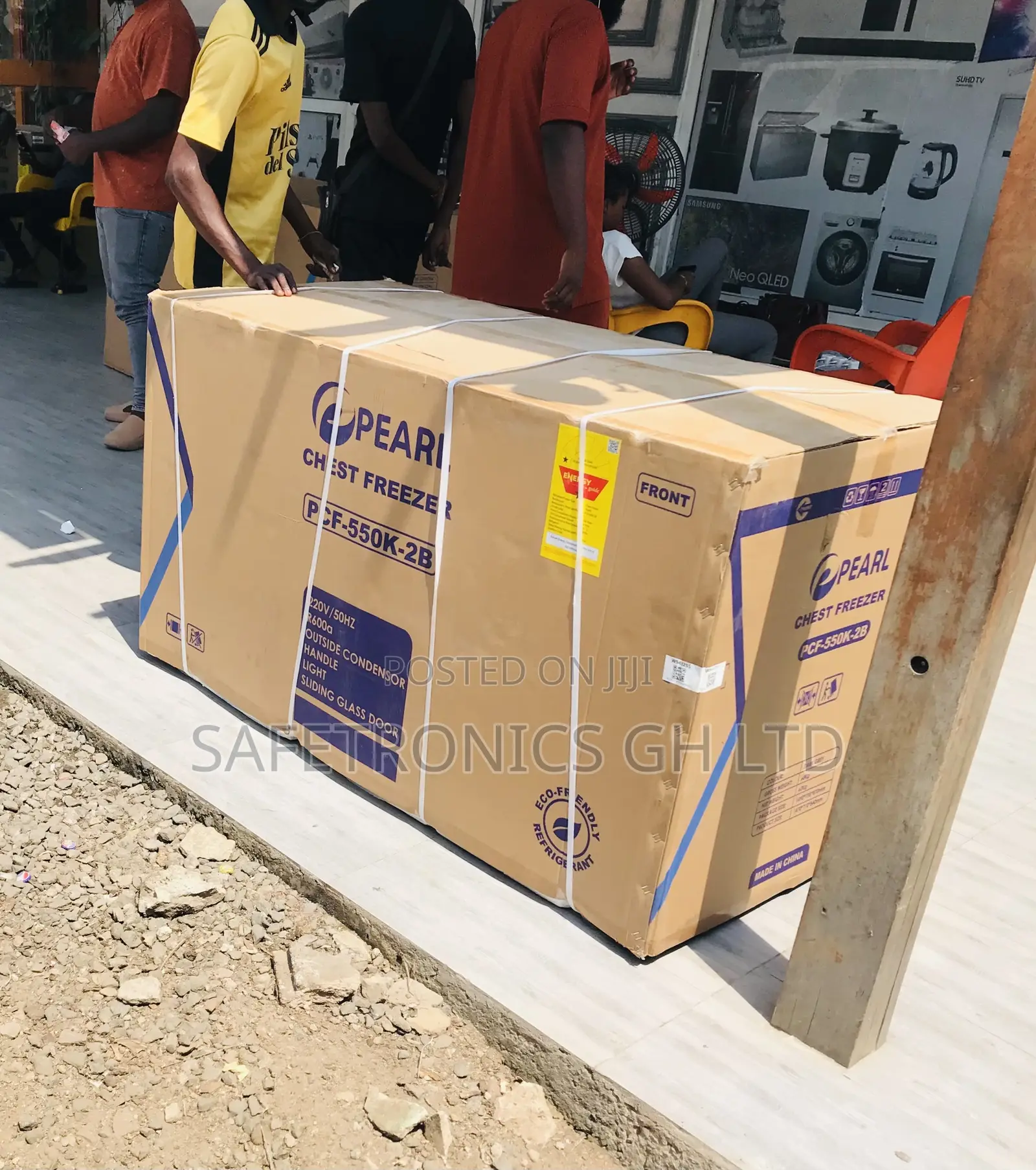 Grab Quality Pearl Doubledoor Dark Grey 400 Liters Freezer